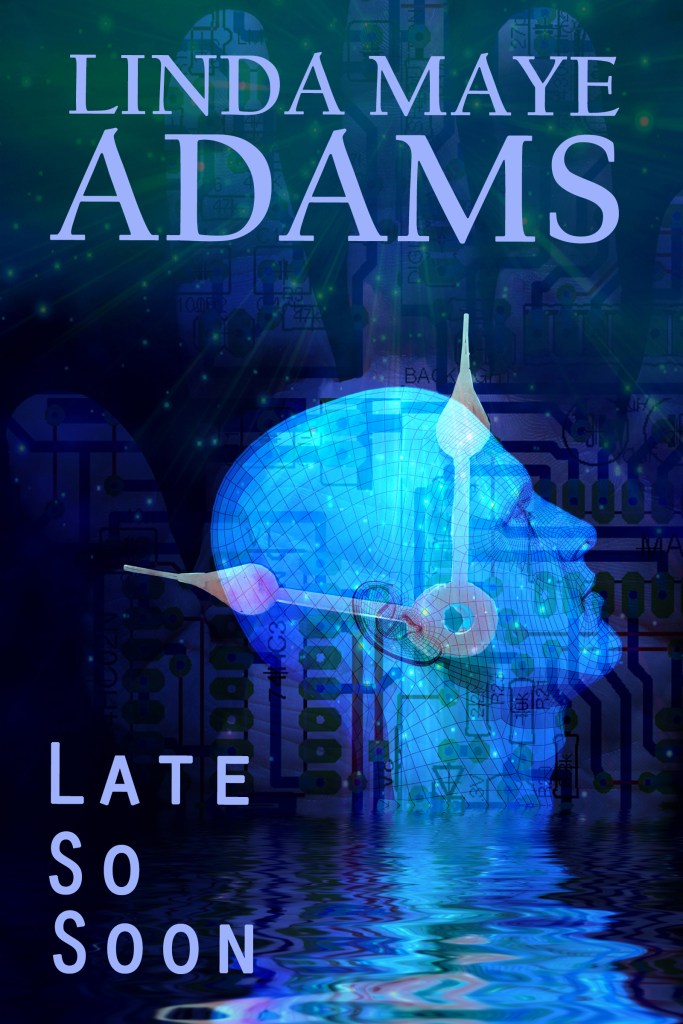 Time travel science fiction image of a man