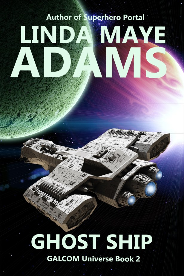 GALCOM novel — space opera — title: Ghost Ship — spaceship — planet