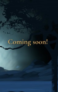 Coming soon — placeholder — a dark forest