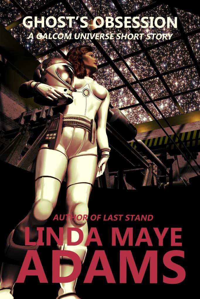GALCOM short story — space opera — title: Ghost's Obsession — astronaut woman— sars